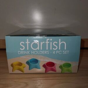 Starfish Drink Holders Set of 4